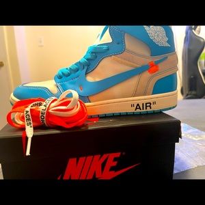 Jordan 1 Retro High Off-White University Blue